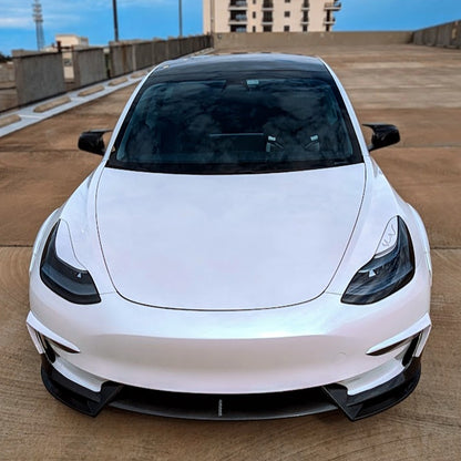 For 3 Front Bumper Lip Splitter 2017-2023