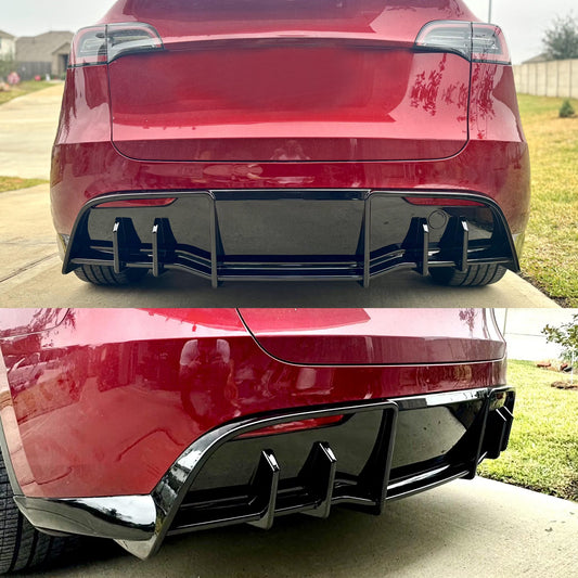 For Y 2020-2024 Rear Diffuser Lip