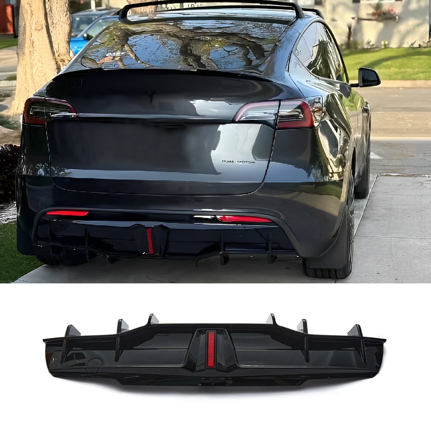 For Y Rear Diffuser 2017-2024